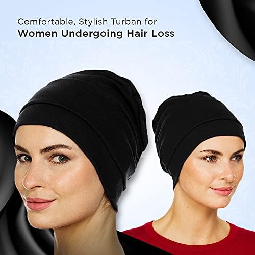 Beemo ženski rak Turban čuva glavu topla udobna pokrivača glave sprečavaju labavu kosu od pada