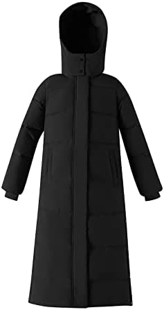 Cokuera ženska modna labava zima nova jakna s kapuljačom kauzalna vitka plus dugačka pamučna kaputa od pamuka
