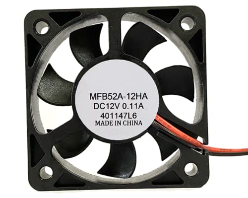 MFB52A-12HA 12V 0.11A 50x50x10mm 2-žični ventilator za hlađenje