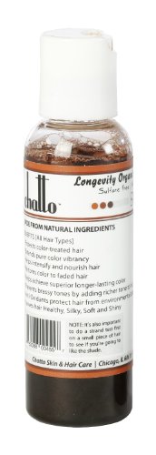 Chatto dugovit prirodne brinete Poboljšanje organske kose boje šampon, 2FL OZ
