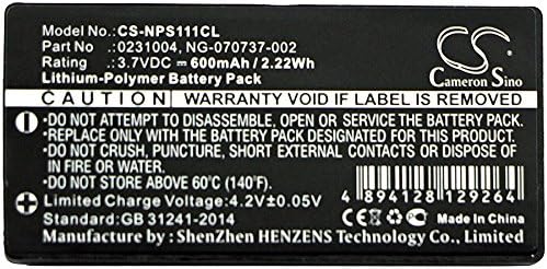 NUBODI zamjena za bateriju NEC 0231004, 0231005, NG-070737-002 Dterm, PS111, PS3D, PSIII