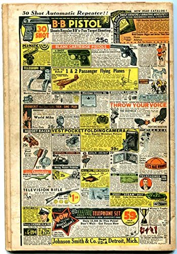 Plava traka stripovi 1 1939 prvi mlj strip-zazvonio Tang-Little Nemo G-