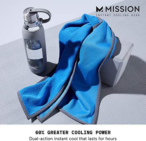 Misija Dual-akcijski hlađenje ručnika za hlađenje - Brončana zelena