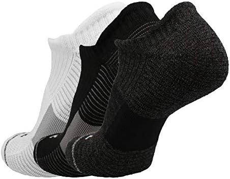 Čarape sa niskim reznim gležnjama sa karticom za muškarce i žene - 3-pakovanje atletske čarape za trčanje,