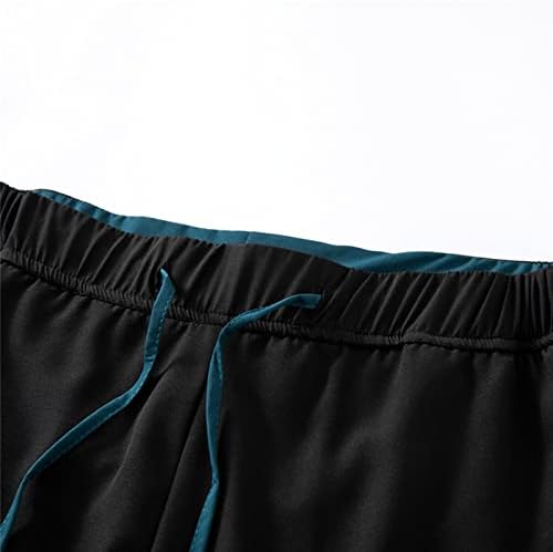 Beuu Muške atletičke sportske kratke hlače Blok u boji Patchwork nacrtavanje elastičnih struka vježbajte