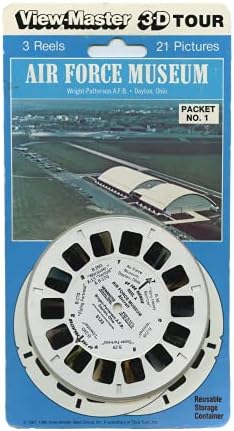 Muzej vazduhoplovstva - Wright-Patterson A.F.B. - Dejton, OH - paket 1 - ViewMaster - 3 Reel Set - 21 3D