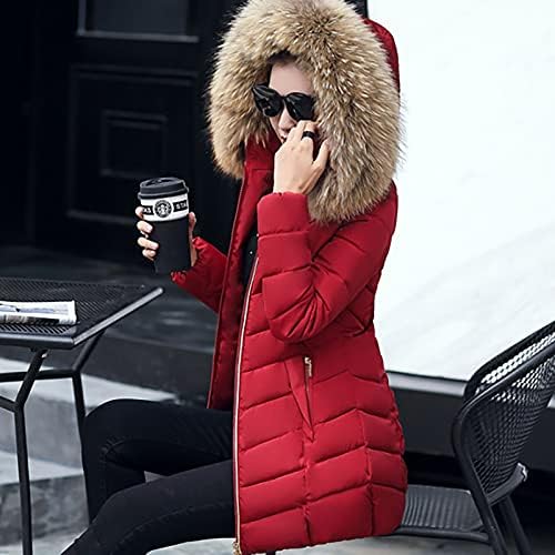 Minge tunic puffer jakna za žene casual dugih rukava Aktivna zimska kornjača puffer jakna meka čvrsta zip