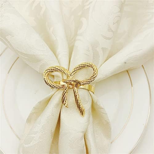 Xjjzs Držač salveta 30 prstenovi za salvete Vjenčani prstenovi prstenovi tkiva odlikovanja u obliku kopče prstenje od prstena od salvete