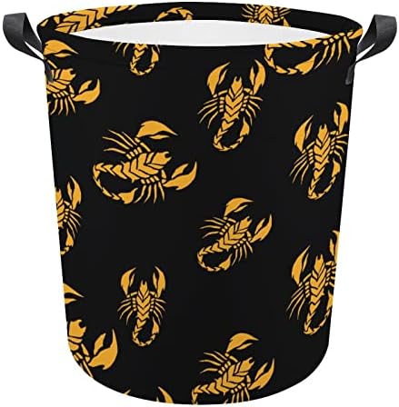 Car Scorpion Sklopivi korner za pranje rublja Vodootporna kočića za pohranu kante s ručkom 16,5 x 16,5 x
