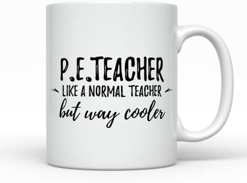 Šolja za kafu P. E. Teacher, Najbolji pokloni nastavnika fizičkog vaspitanja, poklon za trenera Osnovne