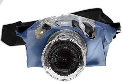 Navitech Yellow DSLR SLR vodootporan podvodni kućište / poklopac torbica za suhu torba kompatibilna sa Nikon