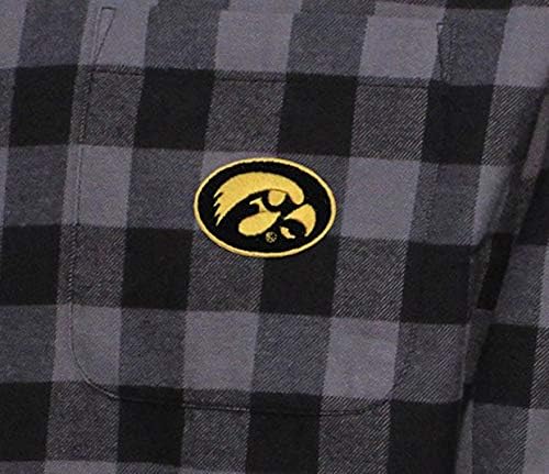 Crable muški NCAA kampus specijaliteti Ls flanel Buffalo Check Shirt