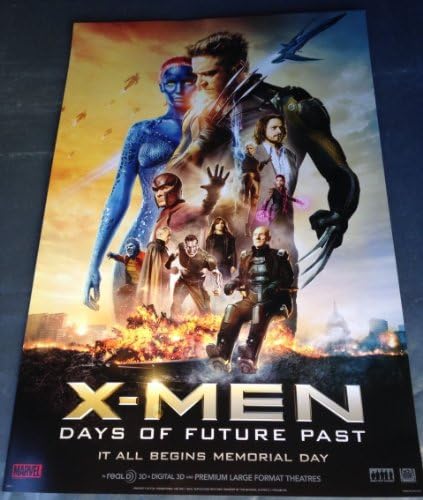 X-Men Dani buduće prošlosti - 13.5 X20 originalni promonijski poster 2014 Mint Hugh Jackman