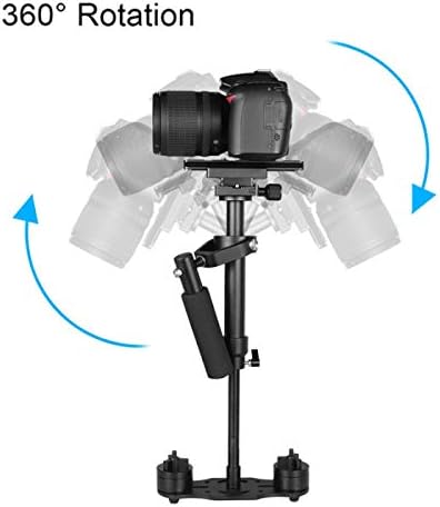 Wondalu S40 15.8 ' /40cm ručni Steadycam stabilizator kamere za DSLR Steadicam Canon Nikon GoPro AEE Video