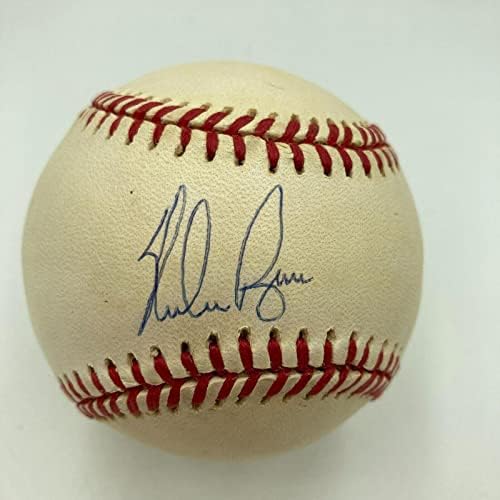 Nolan Ryan potpisao je službenu bejzbol američke lige - autogramirane bejzbole