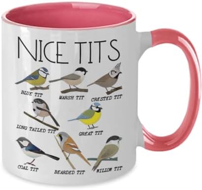 Lijepo sise šolja smiješno ptica govori keramička šolja za kafu 11oz samo
