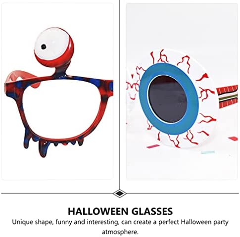 BESTOYARD Kids Costume 2kom smešne naočare sa padajućim očima jedinstveni Halloween Costume Accessories