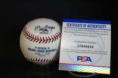 Harry Kalas potpisao bejzbol autografa Auto PSA / DNK AM48818 - AUTOGREMENA BASEBALLS