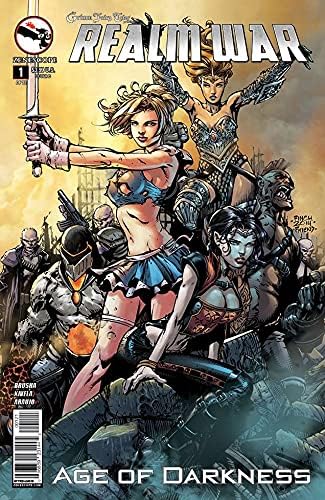 Grimm Fairy Tales Presents Realm War Age of Darkness 1b VF / NM ; Zenescope comic book