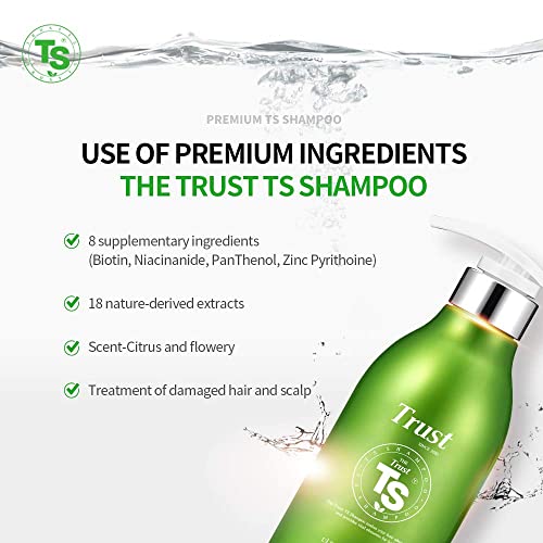 [Set za negu vlasišta] šampon + set masažera | Trust TS šampon | TS Cool masaža | Korejski šampon | Šampon