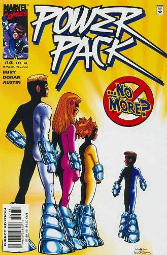 Power Pack 4 VF / NM; Marvel comic book