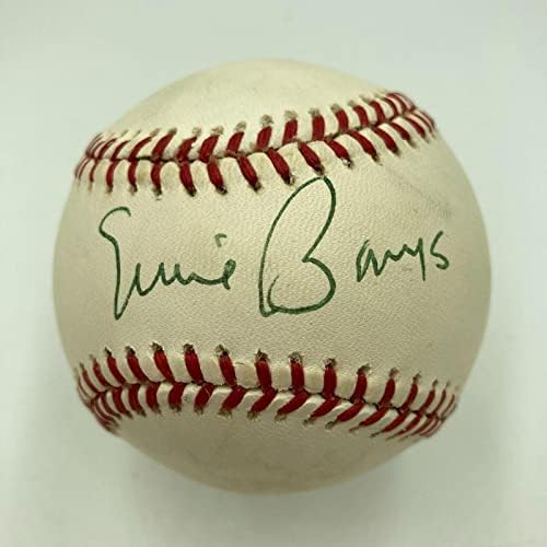 Ernie banke potpisale su 1980-ih službena nacionalna liga bejzbol JSA COA - autogramirane bejzbole