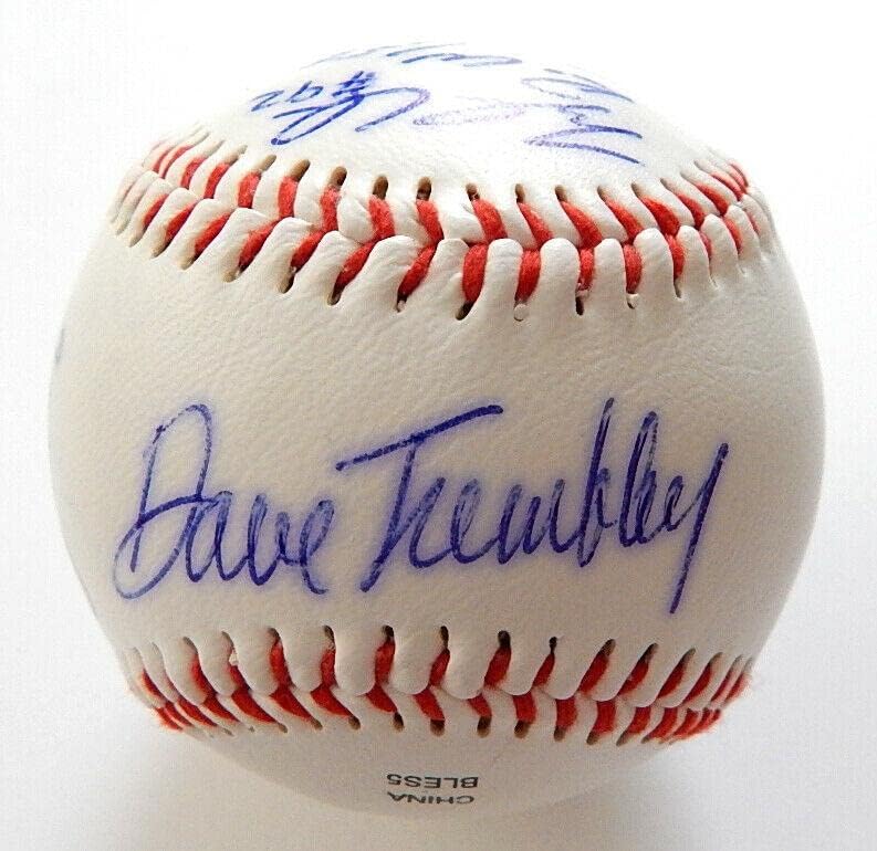 Baltimore Orioles potpisan bejzbol 7 Autos Caleb Moore Trembley Davis Wolf Hensen - autogramirani bejzbol