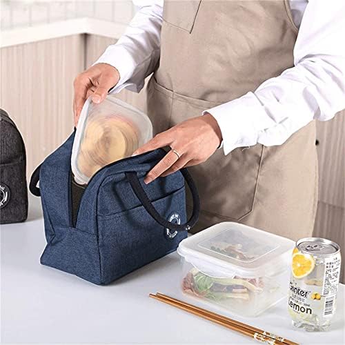DHTDVD vodootporan najlon prijenosni Zipper termo ručak torbe za žene zgodan ručak kutija tote hrane torbe