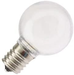 Tehnička Precizna zamjena za žarulju/lampu LED-žuta-G125-E17-Plastika 2 pakovanja