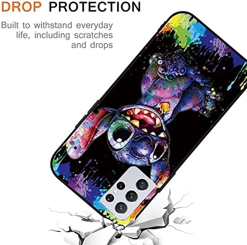 [2 paket] Slatka futrola za Samsung Galaxy S21 ultra 5g, kawaii crtani estetski cool šavove telefonski slučajevi