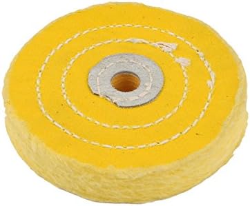 Aexit Yellow 1/2 Pribor za brusilice X 4 50 slojeva krug u obliku kotača pamučni kotačić pamučni jastučić