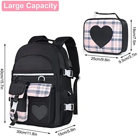 Acesak ruksak za djevojčice-Bookbag ruksaci Školska torba za djevojčice djeca tinejdžeri žene povremeni