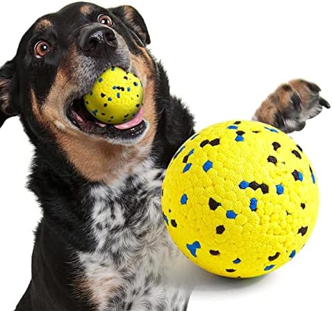Kimee kuglice za pse tenis igračke za pse za agresivne žvakače, izdržljive igračke za zube plijesne vodene