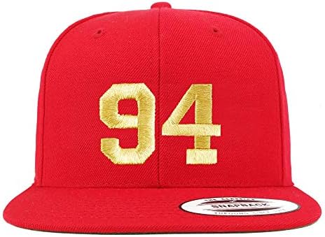 Moderna Prodavnica Odjeće Broj 94 Zlatna Nit Sa Ravnim Novčanicama Snapback Bejzbol Kapa