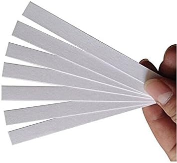 100kom Bijela 15cm x 0,7 cm / 6inch x 0,28 inča jednokratne parfemske test trake aromaterapija miris papir