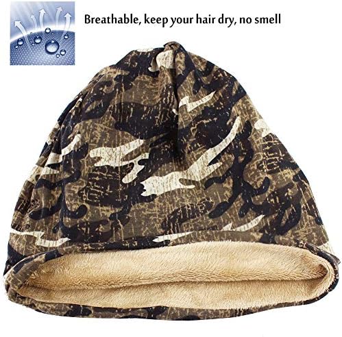 Camoland Winter Beanie šeširi za muškarce Žene Camo Slouchy Beanies Fleece obloženi