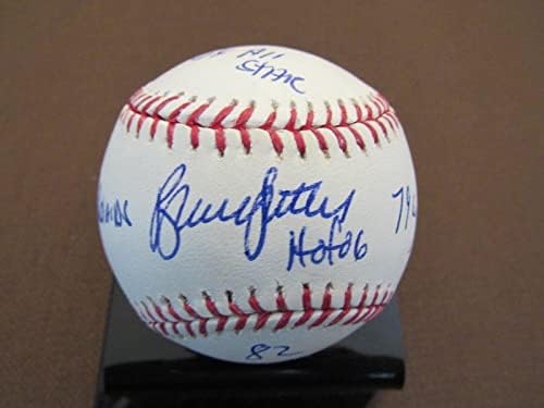 Bruce Sutter Chicago Cubs STL kartice Braves Hof Stat Potpisan Auto OML Baseball JSA - AUTOGREMENT BASEBALLS