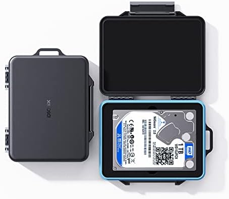 Idsonix 2,5 inčni tvrdi disk Prijenosni noseći CAES, kutija za odlaganje 5 paketa za HDD futrolu za vanjsku