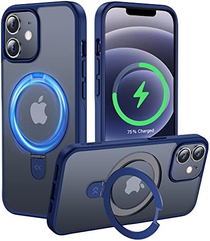 Casekoo za iPhone 12 Pro Case / iPhone 12 futrola sa magnetskom nevidljivom postoljem [Vojna zaštita od