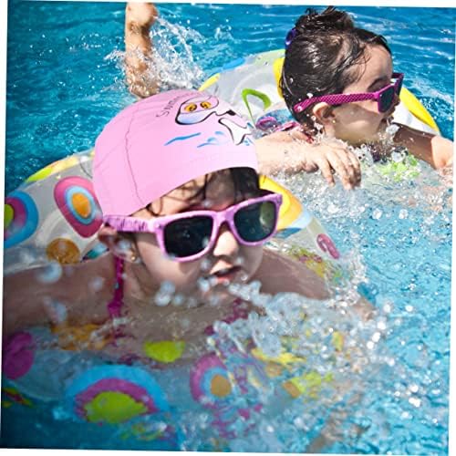 ClaspEed 2 kom. Tuš kapu za djecu kratki poklopac za plivanje kose plivajući za djecu Plivanje kapice Tuš