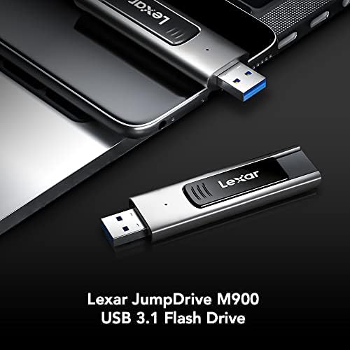 Lexar 64GB JumpDrive M900 USB 3.1 Flash pogon, do 300MB / s