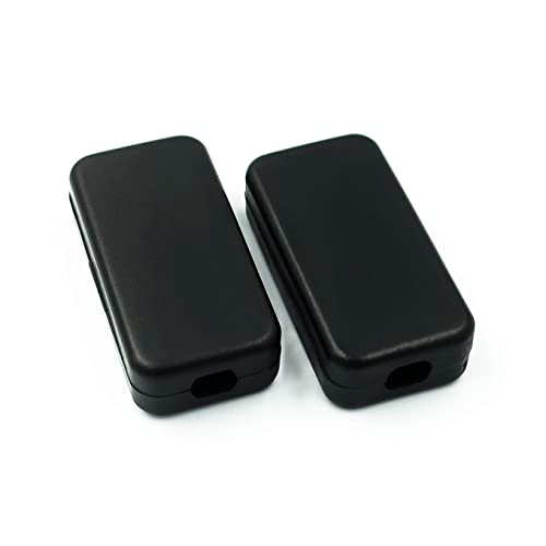 Mala crna plastična Razvodna kutija USB modul za napajanje mali poklopac 40x20x11