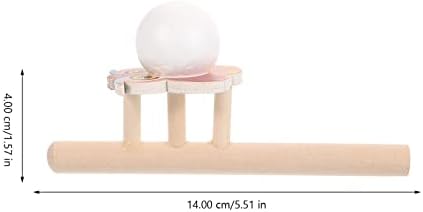 Sewacc 2 setovi drvene igre plutajuće puhanje kuglice ravnoteže puhanje igračaka zabavno stres reljevničke