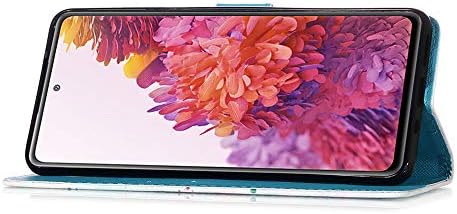 COTDINFOR slučaj za Samsung S20 FE 5G slučaj, Galaxy S20 Lite novčanik slučaj koža Flip Case 3D Painted