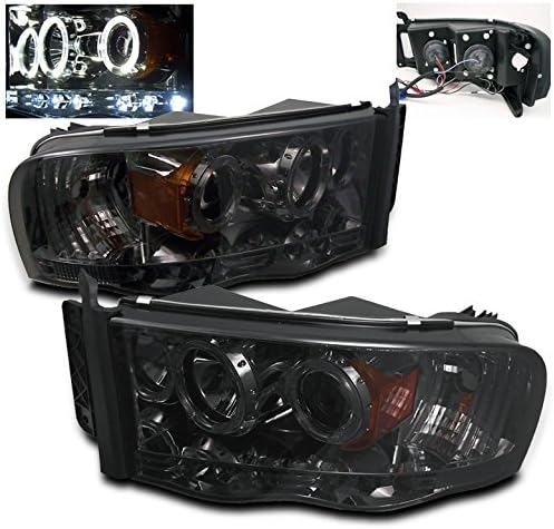 ZMAUTOPARTS Dodge Ram 15 / 25 35 Pickup Halo LED projektor farovi dim