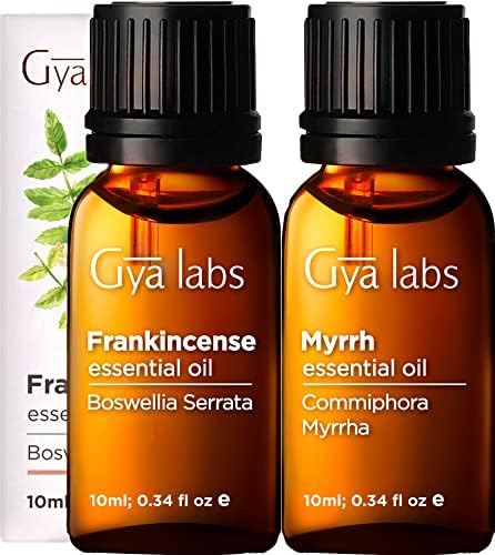 Frankincense & Myrrh za set kože, difuzora i svijeća - čista terapijska esencijalna ulja - 2x10ml -