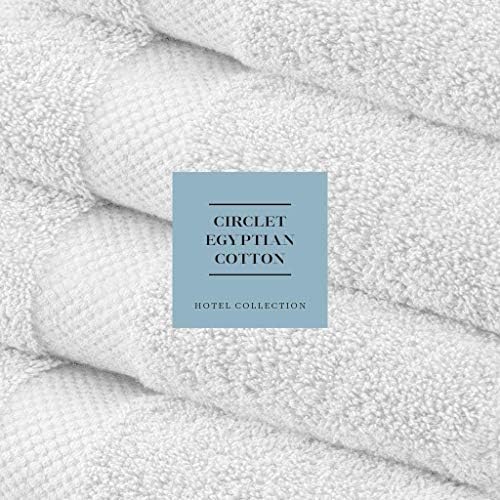 Luksuzni ručnici za bijele kupelji veliki - krug egipatski pamuk | Visoko apsorbiraju hotelski banja kolekcija