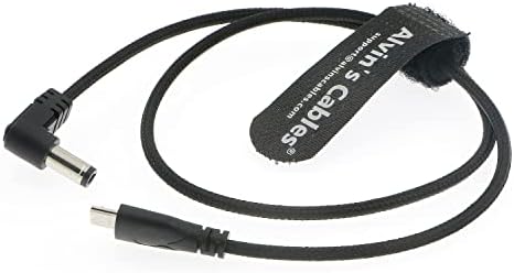 Alvinov kablovi Fleksibilni električni kabel za Tilta-Nucleus-Nano Micro USB do 2.1 DC barel desni ugao