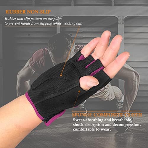 5R rukavice za trening za muškarce i žene, rukavice za dizanje tegova sa odličnim prianjanjem, kratke rukavice