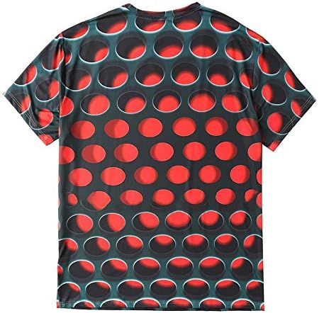 3D majica za muškarce grafički Tees kratki rukav modni paket s dizajnom Print smiješne majice za mušku dječačku